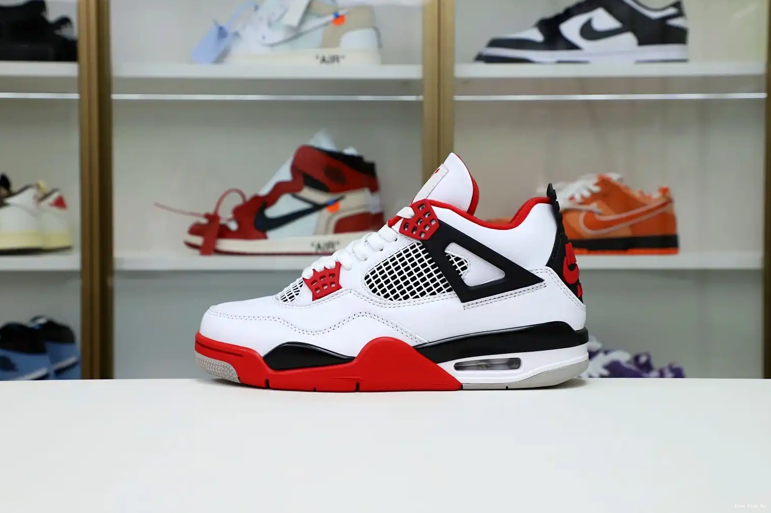 RETRO 4 RED' 'FIRE JORDAN 2012 Kimikick AIR 0728